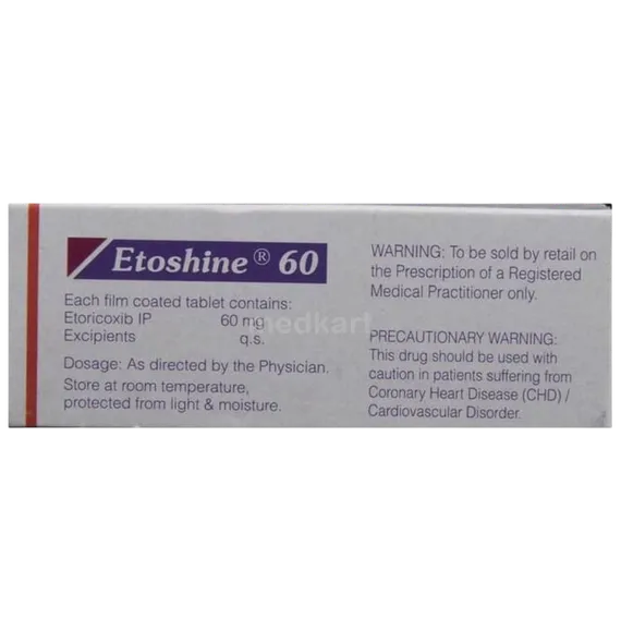 etoshine 60mg tablet 10's